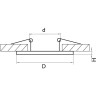 Рамка для точечного светильника LIGHTSTAR Intero 16 217617
